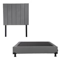 thumbnail image 1 of Box Base Cama Individual + Cabecera Argos Gris, 1 of 7