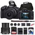 thumbnail image 1 of Canon EOS R50 Appareil Photo Sans Miroir avec Objectif 18-45 mm + Carte 64 Go + Sac + Plus, 1 of 8