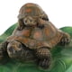 thumbnail image 3 of Adorno de Resina CUTICAT Tortuga Agua Flotante Decoración de Piscina 3 Familia Color Marrón Oscuro, 3 of 8