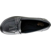 Clarks Ashland Bubble Leather - Womens Slip-On Loafers