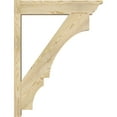 thumbnail image 3 of Ekena Millwork 6"W x 26"D x 34"H Balboa Rough Sawn Traditional Outlooker, Douglas Fir, 3 of 4