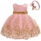 thumbnail image 3 of Vestidos de Navidad para Niñas Pequeñas CMMCHAAH, Vestidos Formales para Niñas Pequeñas para Pascua, Vestido de Gala para Fiesta de Cumpleaños (Rosa, Talla 100), 3 of 5
