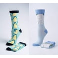 thumbnail image 4 of Colorfut Women's Fashion Novelty Animal Characters Cartoon Cat Panda Penguin Crew Socks WC52-AB, 4 of 5