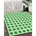 thumbnail image 3 of Ahgly Company Machine Washable Indoor Rectangle Transitional Green Area Rugs, 4' x 6', 3 of 7