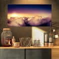 thumbnail image 1 of Blue Sky over Clouds Panorama - Landscape Canvas Art Print, 1 of 3