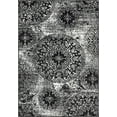 thumbnail image 2 of Unique Loom 3138665 4 x 6 ft. Grand Sofia Rectangular Rug, Black, 2 of 5