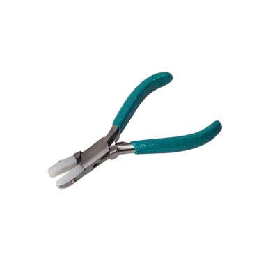 PMC Supplies Wire-Bending Crimping Pliers – Jewelry Making, Stainless Steel, Blue Handle, India-920530