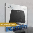 thumbnail image 4 of INEVIFIT Bathroom Scale, Highly Accurate Digital Bathroom Body Scale, Measures Weight up to 400 lbs. Includes a 5-Year Warranty - Black, 4 of 7