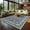 Blue, variant on Runner Rug for Entryway, 2x6 Non-Slip Washable Stain-Resistant Ultra-Thin Carpet Soft Floral Low Pile Rug for Kitchen, Entryway, Hallway, Bathroom, Laundry, Dorm