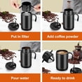 thumbnail image 4 of 16oz Camping Coffee Maker Pour Over Coffee Maker Set，Camp Pour Over Set，Portable Coffee Kit for Travel, Camping, Offices, Backpacking, 4 of 4