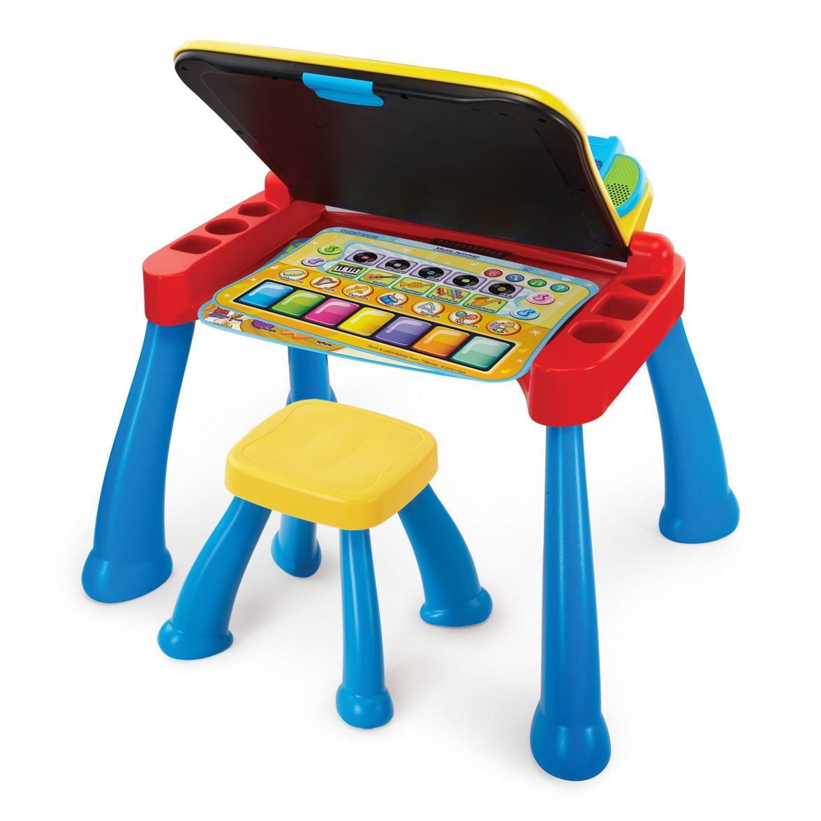 VTech Touch and Learn Activity Desk Deluxe Kids Educational Game Chair Table Set 