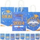 thumbnail image 1 of KAKOWELY 16 bolsas de regalo decorativas para graduación, bolsas de regalo con asas, bolsas de regalo para fiestas de graduación, suministros para fiestas, 1 of 5