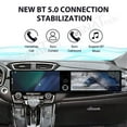 thumbnail image 4 of SNATEEN Dual 12.3 inch Carplay Screen/Radio/Multimedia Player for Honda CR-V 2017 2018 2019 2020 2021 Universal Car Navigation/GPS Upgrade Headunit Android Display 1080P Touch Screen Replace System, 4 of 15