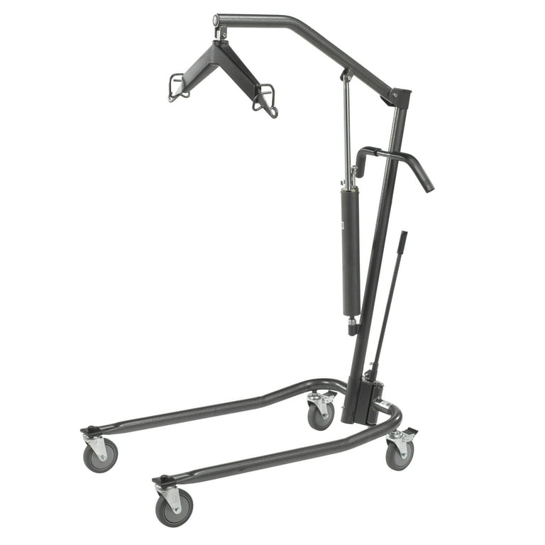Hydraulic Powered Patient Lift - 4 point cradle - with 5 Hydraulic Powered Patient Lift - 4 point cradle - with 5