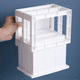 thumbnail image 4 of Caja de almacenamiento de escritorio, tipo cajón pequeño, para joyas, papelería, cinta, objetos pequeños, guantera, minicaja de almacenamiento de escritorio, 4 of 5