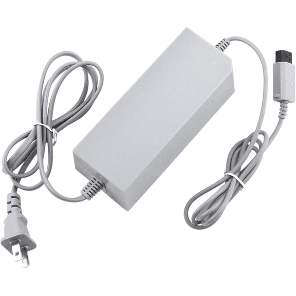Wii AC Power Adapter, Wall Charger Power Supply Cord Replacement for Nintendo Wii Game Console