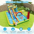 thumbnail image 5 of Costway Inflatable Water Park with Ocean Balls Climbing Wall Ball Pit Toss Ring Toss Game, 5 of 10
