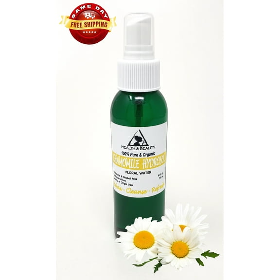 Chamomile Roman hydrosol organic floral water 100% pure natural spray 4 oz