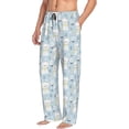 thumbnail image 2 of Xecao Cute Cat Men's Straight Lounge Pajama Pants: The Ultimate in Comfortable Sleepwear, 2 of 9