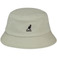 thumbnail image 5 of Kangol Washed Bucket Cap Light & Comfortable Cotton Fabric Breathable, Highly Durable, and Crushable Hat with Kangaroo logo on Front, Perfect for Any Occasion like, Traveling or Casual Wear - X-Large, 5 of 5