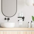 thumbnail image 2 of Toilet Paper Holder with Wood Cast Iron Pipe for Bathroom,Washroom, 2 of 5