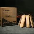 thumbnail image 4 of CONSDAN Hickory Grill Smoker Chunks, USA Grown Kiln Dried Hickory, All Natural Barbecue Smoker Blocks for Smoking Meat (30 LBS), 4 of 8
