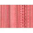 thumbnail image 1 of Ahgly Company Machine Washable Indoor Rectangle Abstract Red Modern Area Rugs, 6' x 9', 1 of 4