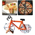 thumbnail image 3 of Hogar DIY bicicleta cuchillos de acero inoxidable de ruedas bicicleta cuchillo de naranja Baoblaze rueda cortadora de pizza de bicicleta, 3 of 8