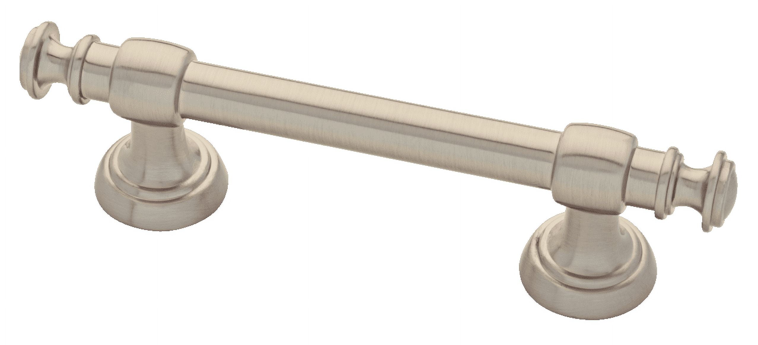 Better Homes & Gardens Safford 3" (76mm) Kitchen Cabinet Pull in Satin Nickel (4-Pack)