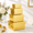 Gold, variant on 4-pack Square Nesting Gift Boxes With Lids -orted 4 Sizes (6.25 X 6.25 4 In To 3.25 3.25 2 In) Space-saving & Stackable Decorative