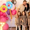 thumbnail image 2 of Lubelski Inflatable Toy Lovely Portable Convenient Fun Eco-friendly Entertainment PVC Donut Design Inflatable Stick Birthday Gift, 2 of 8