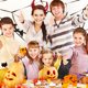thumbnail image 2 of 6pcs Glitter Hornos Devil Horns Diadro Halloween Fantancía Cosplay Traje de disfraz, 2 of 6