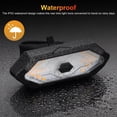 thumbnail image 2 of SkyAuks Smart Bike Tail Light with Turn Signal, Wireless Remote, Waterproof, USB Rechargeable, 100 Lumens LED, 2 of 9