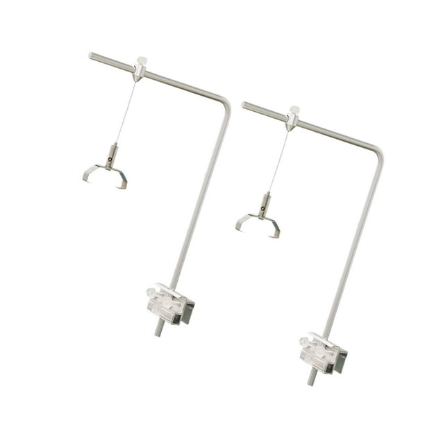 Soporte de luz para pecera, soporte para lámpara de acuario, soporte para lámpara de acuario, lámpara con 2 clips