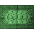 thumbnail image 1 of Ahgly Company Indoor Rectangle Persian Emerald Green Traditional Area Rugs, 8' x 10', 1 of 4