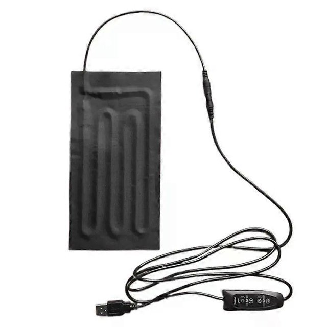 Winter Heating Pad USB Charging Mat Carbon Fiber Waist Warming Mat Covers Car Seats Heating Pads For Neck And Back Car Supplies