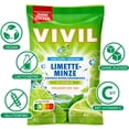 thumbnail image 2 of VIVIL Lime Mint candies cough drops -1 bag/120g/4.23 oz, 2 of 2