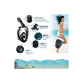 thumbnail image 2 of Mascara Snorkel 180º Rango De Visión Lentes Antiniebla Negro L/XL, 2 of 4