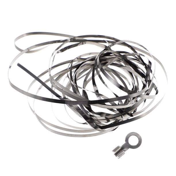 Repuestos de alambre para selladora térmica, tiras calefactoras de vacío, elementos calefactores para selladora con hebillas para selladora de bolsas de mano.