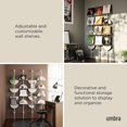 thumbnail image 4 of Umbra Solis Metal Display Shelf with 4 Adjustable Shelves, Sand, 4 of 7