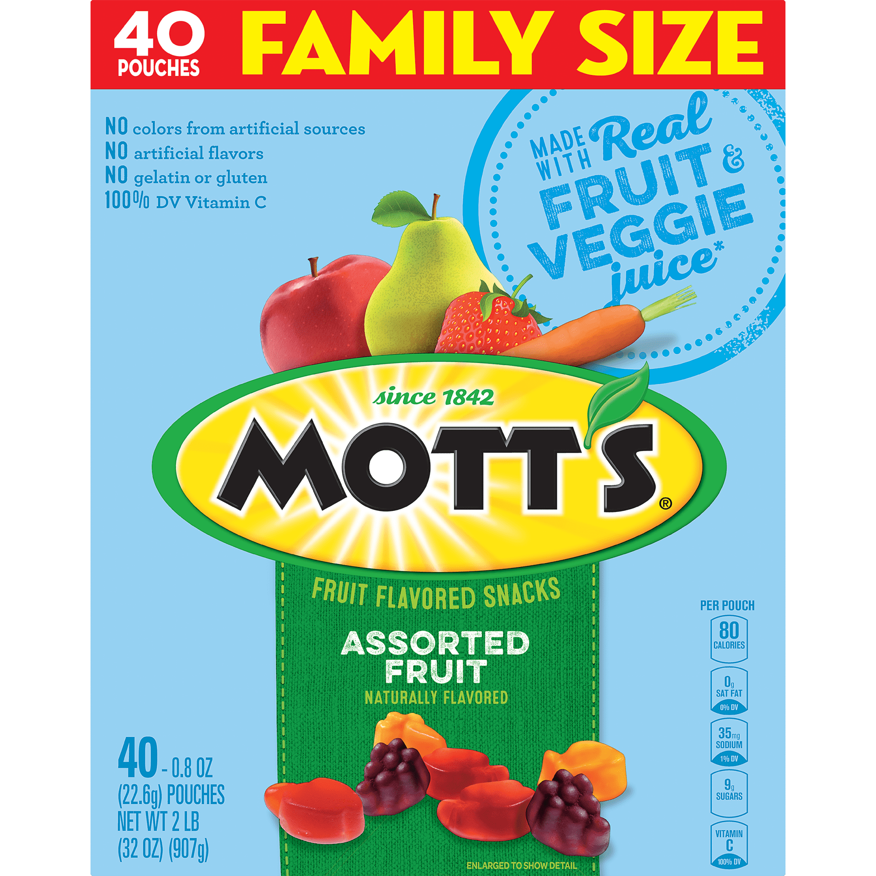 Motts Medleys Fruit Snacks Family Size 40 Pouches 08 Oz Motts Medleys Fruit Snacks Family Size 40 Pouches 08 Oz