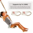 thumbnail image 3 of Wchiuoe Swing Strap Hanging Kit, PE Swing Hammock Hanging Ropes For Bird Feed Cages For Jungle Leisure Sports For Game Room For Decorations For Exercise Attachments, 3 of 8