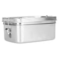 thumbnail image 3 of Food Container, Dinnerware Bento Box Reusable Portable  For Home For Travel For School Stainless Steel Color,Gold, 3 of 8