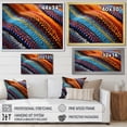 thumbnail image 4 of Designart "Tribes Samburu African Beadwork I" African Tribes Floater Framed Canvas Print, 4 of 7