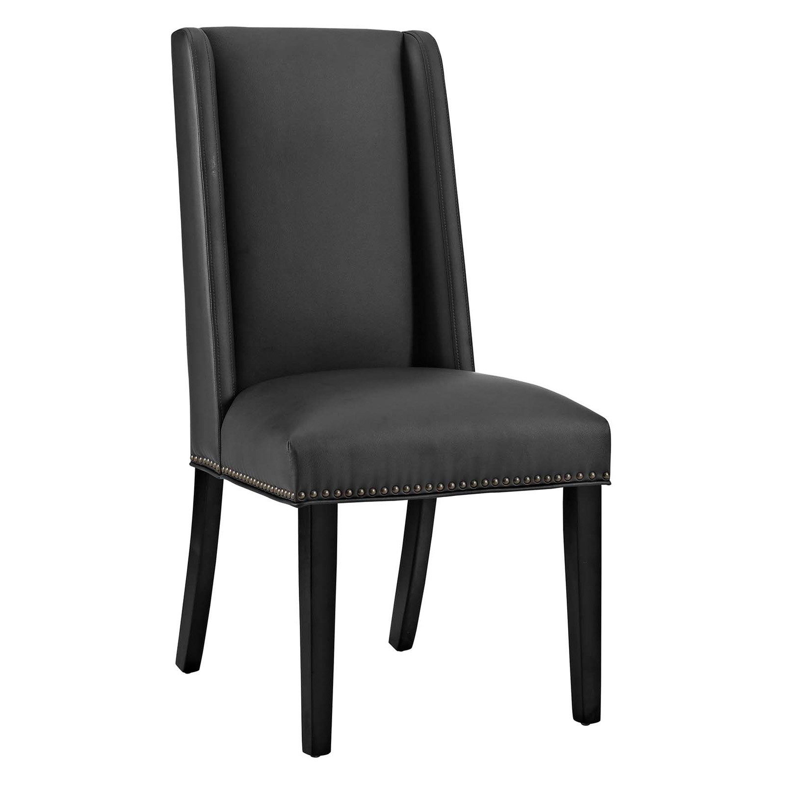 Modway Baron Leatherette Dining Side Chair, Multiple Colors