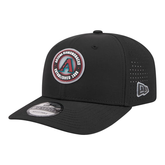 Men's New Era Black Arizona Diamondbacks Circle 9SEVENTY Adjustable Hat