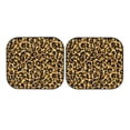 thumbnail image 7 of Fotbe Gold Glitter Leopard 2-Piece Car Windshield Sun Shade | Sun Blocker for Car Windshield | Foldable Automotive Interior Accessories for Sun Protection-Small, 7 of 7