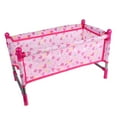 thumbnail image 2 of Baby Doll Bed - Fits And Dolls - Includes Mattress & Bedding, Kids Indoor Outdoor Playset, 2 of 5
