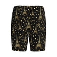 thumbnail image 2 of Lsque Paris Romantic Mens Sleep Pajama Shorts,Short Pajama Pants, Cotton Ultra-Soft Knit-3X-Large, 2 of 9
