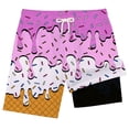 thumbnail image 3 of Lullu Boys Quick Drying Swim Trunks with Compression Liner Stretch Board Shorts, Sizes 2-14, 3 of 3